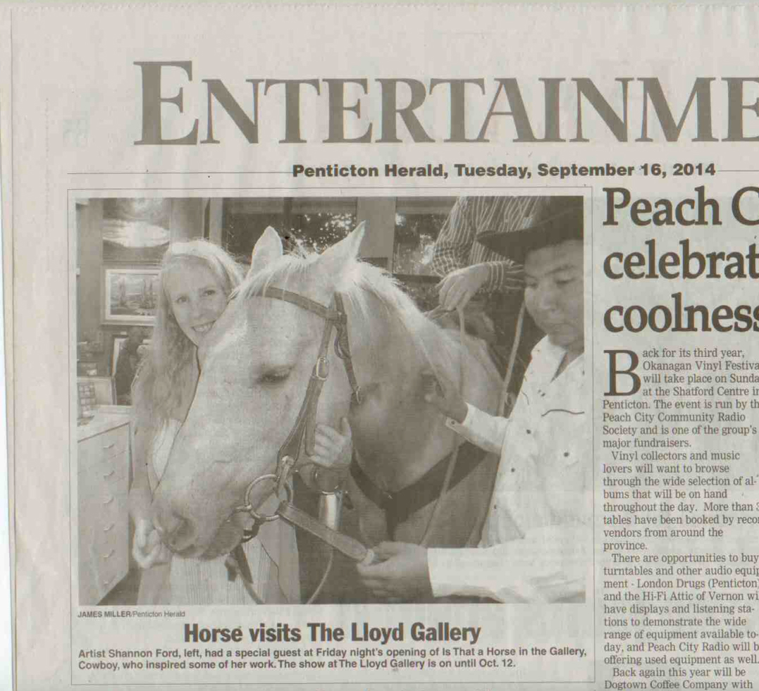 Shannon Ford in Penticton Herald